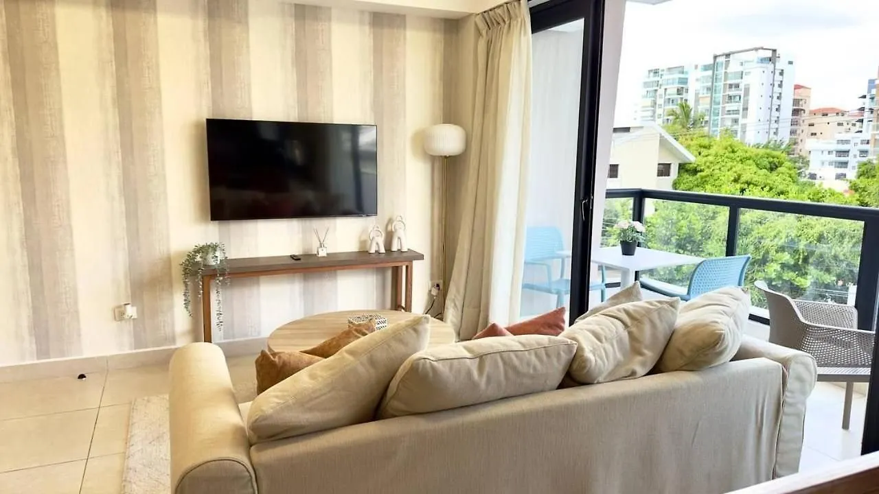 Bello Apartamento En Evaristo Morales, 1 Br Santo Domingo 0*,  Dominik Cumhuriyeti